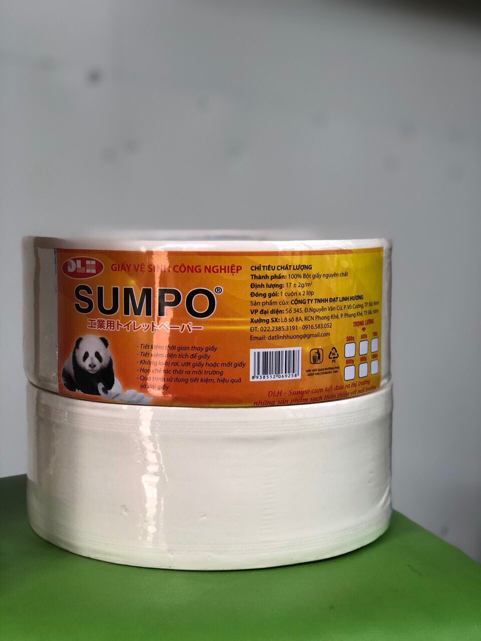 Giấy vệ sinh công nghiệp SUMPO